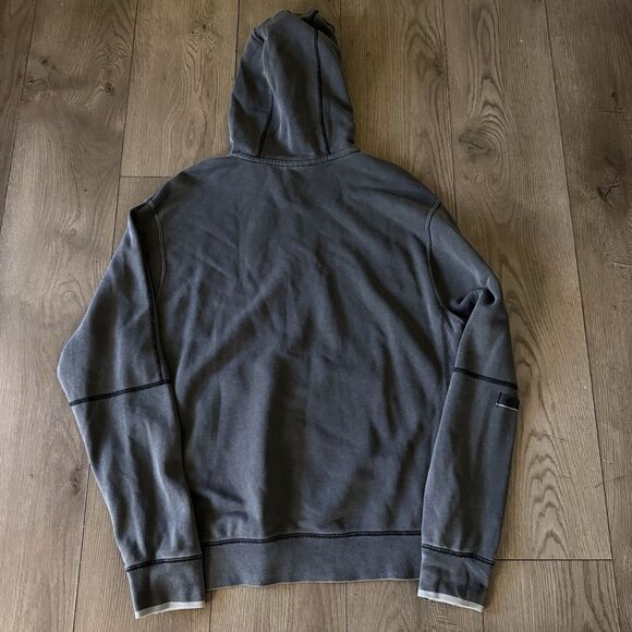 Nike Sportswear Club French Terry Pullover Gray Medium Hoodie Sweatsuit - Picture 8 of 16